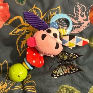 Yookidoo Shake Me Musical Cow Rattle Like New